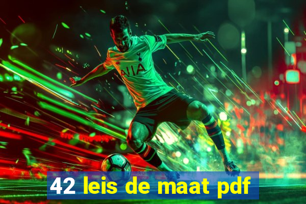 42 leis de maat pdf